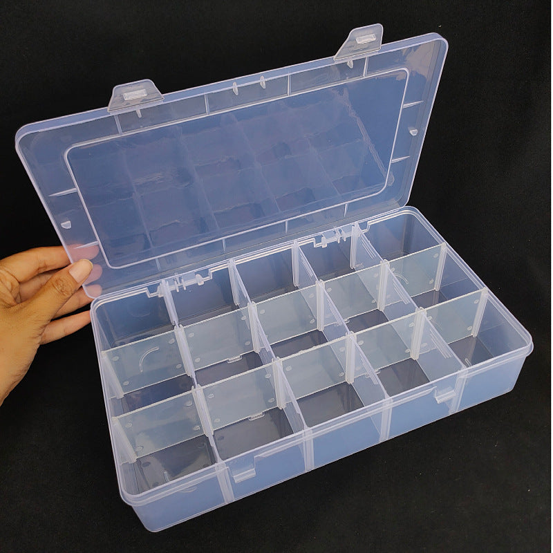 15 Grids Organizer Storage Container with Removable Dividers