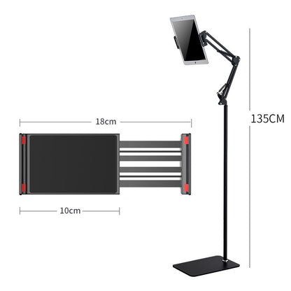 135cm/175cm Tablet Floor Stand with Double Weight Base