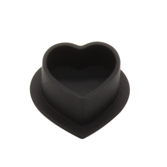 Thickened Silicone Ink Caps Heart-Shaped